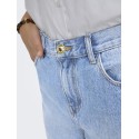 ONLY Zagu-doris midi denim shorts - Medium Blue Denim