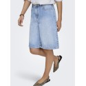ONLY Zagu-doris midi denim shorts - Medium Blue Denim