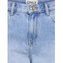 ONLY Zagu-doris midi denim shorts - Medium Blue Denim