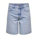 ONLY Lumi mom denim shorts - Light Blue Denim