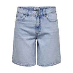 ONLY Lumi mom denim shorts - Light Blue Denim