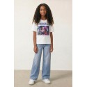 NAME IT KIDS Mara kpop kortærmet t-shirt - Bright White