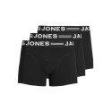JACK & JONES 3-Pak Sense boksershorts - Black