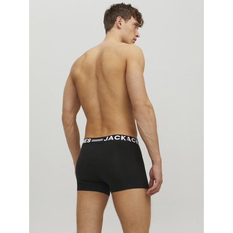 JACK & JONES 3-Pak Sense boksershorts - Black