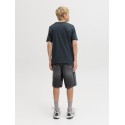 JACK & JONES JUNIOR Alex ORIGINAL shorts - Black Denim