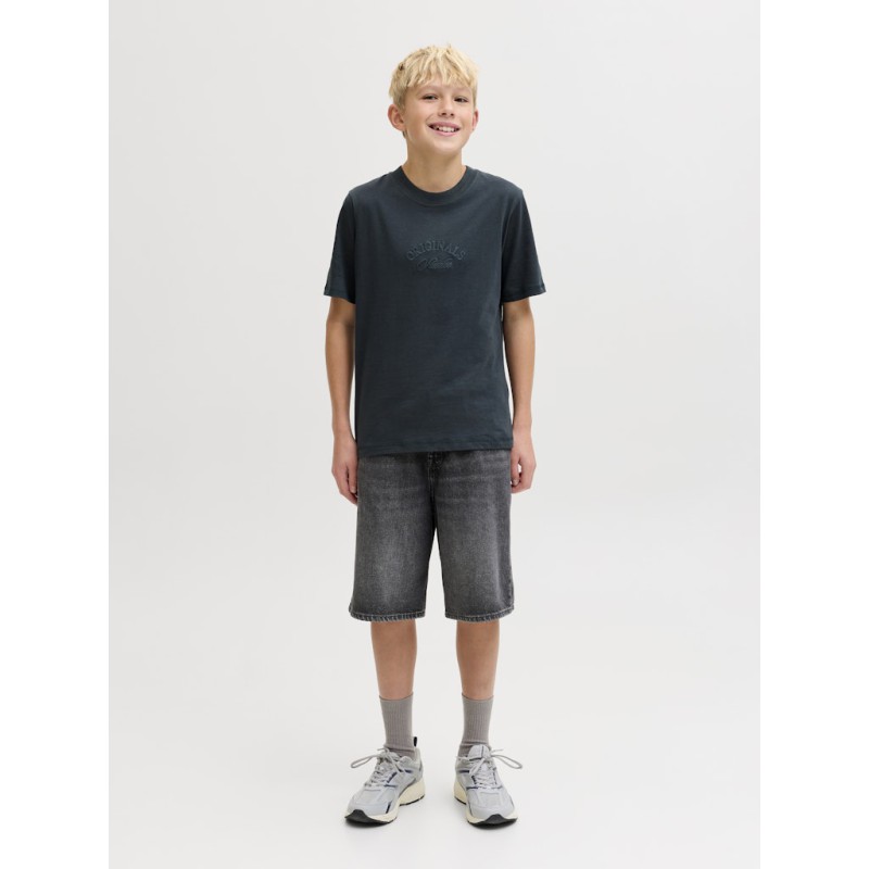JACK & JONES JUNIOR Alex ORIGINAL shorts - Black Denim