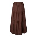 PIECES Pamimilla ankle nederdel - Chicory Coffee