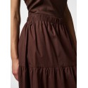 PIECES Pamimilla ankle nederdel - Chicory Coffee