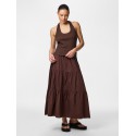 PIECES Pamimilla ankle nederdel - Chicory Coffee