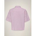 JDY Mio 2/4 ærme boxy skjorte - Pink Lady