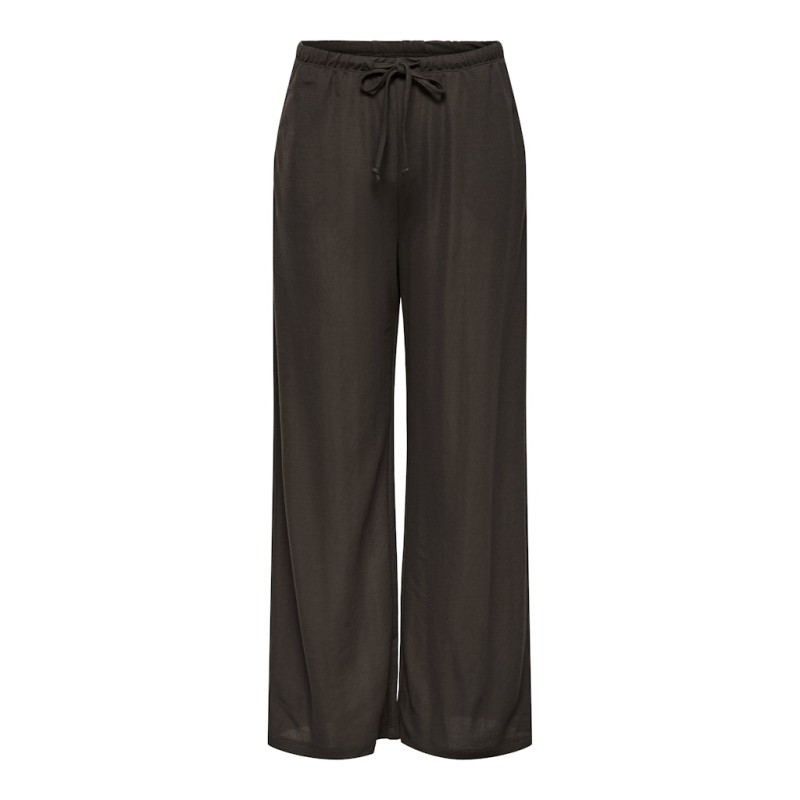 JDY Leslie loose bukser - Chocolate Brown