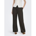 JDY Leslie loose bukser - Chocolate Brown