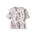 NAME IT Mini Mara Pippi kortærmet regular top - Cradle Pink
