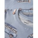 NAME IT Mini Jaxon kortærmet regular t-shirt - Blue Fog