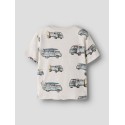 NAME IT Mini Jaxon kortærmet regular t-shirt - Peyote Melange