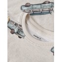NAME IT Mini Jaxon kortærmet regular t-shirt - Peyote Melange