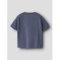 NAME IT Mini Jenso kortærmet regular t-shirt - Vintage Indigo