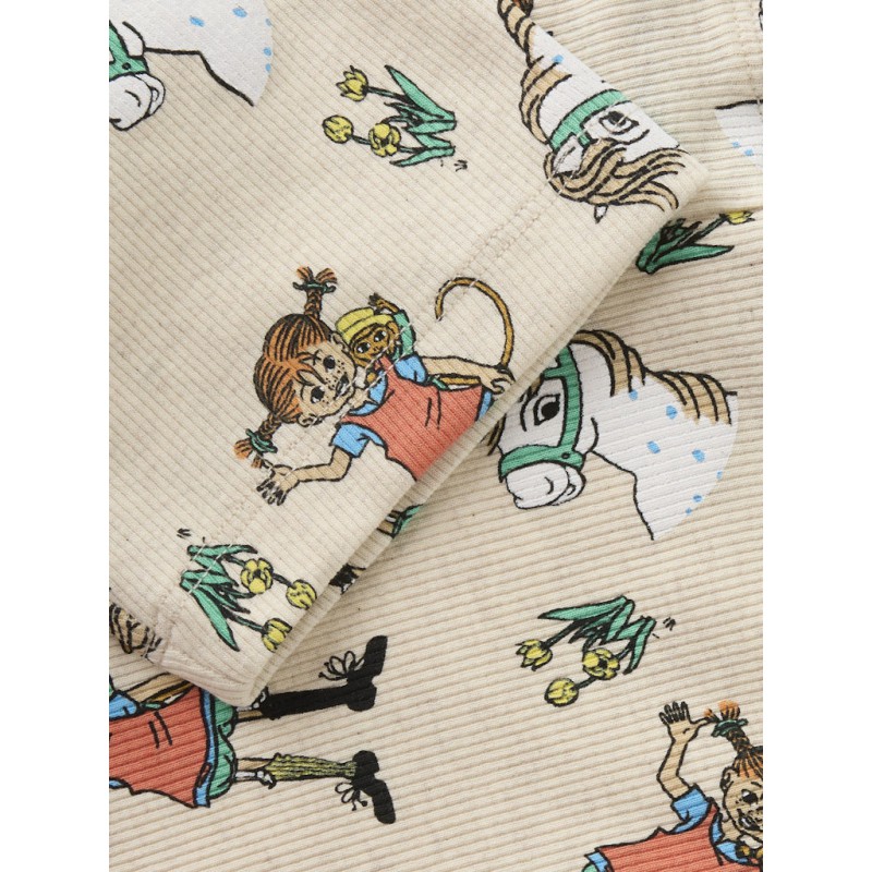 NAME IT Mini Mara Pippi shorts leggings - Peyote Melange