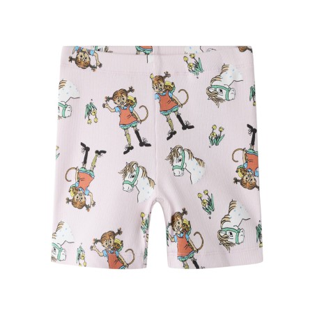 NAME IT Mini Mara Pippi shorts leggings - Cradle Pink