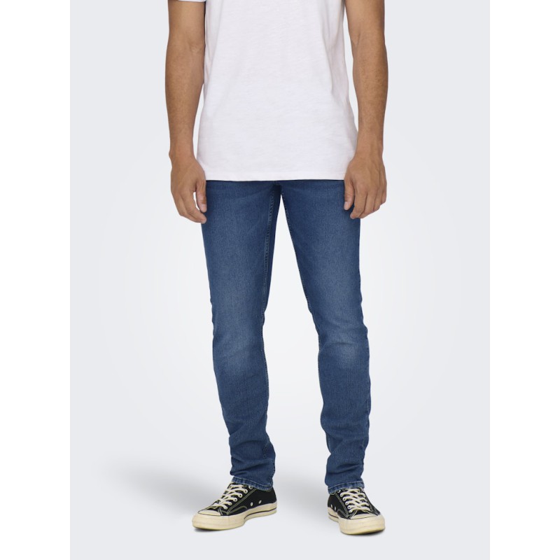 ONLY & SONS Sweft reg 7900 box jeans - Medium Blue Denim