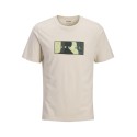 JJ REBEL Thomas kortærmet t-shirt - Moonbeam