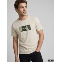 JJ REBEL Thomas kortærmet t-shirt - Moonbeam