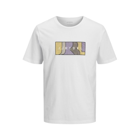 JJ REBEL Thomas kortærmet t-shirt - White