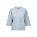 ONLY Simoni 3/4 Strik pullover - Cashmere Blue Melange