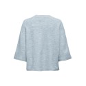 ONLY Simoni 3/4 Strik pullover - Cashmere Blue Melange