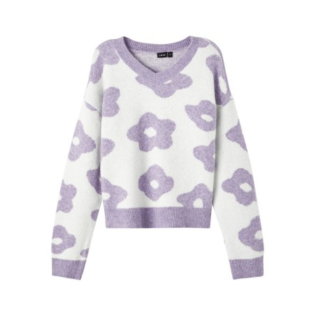 LMTD Taisy L/S Kort Strik - Sand Verbena