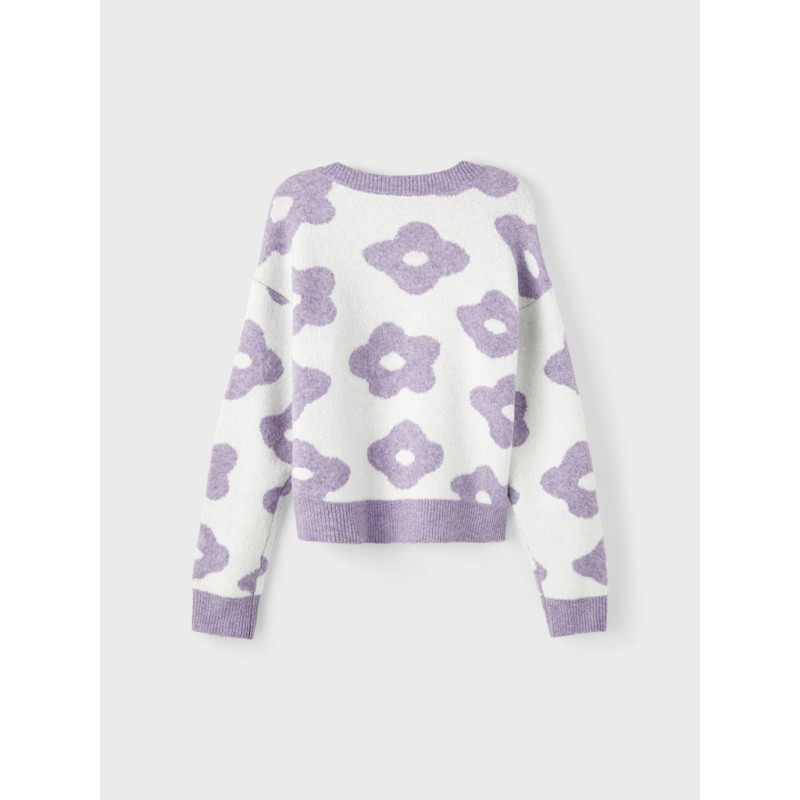 LMTD Taisy L/S Kort Strik - Sand Verbena