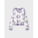 LMTD Taisy L/S Kort Strik - Sand Verbena