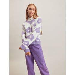 LMTD Taisy L/S Kort Strik - Sand Verbena