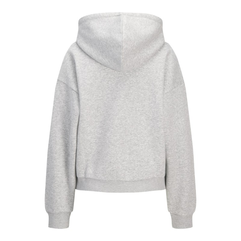 JJXX Studio vesterbro langærmet hættetrøje - Light grey melange