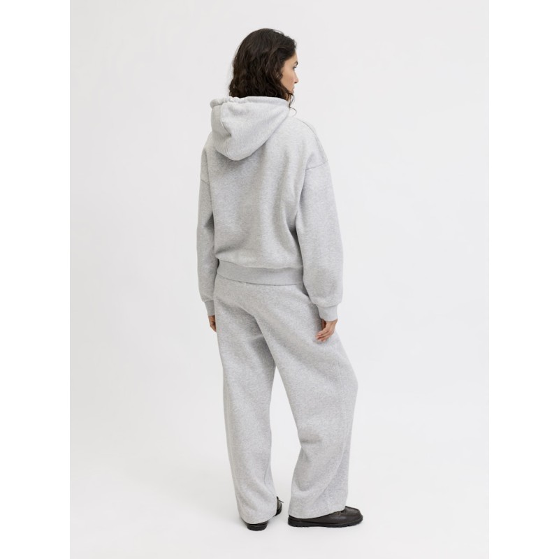 JJXX Studio vesterbro langærmet hættetrøje - Light grey melange