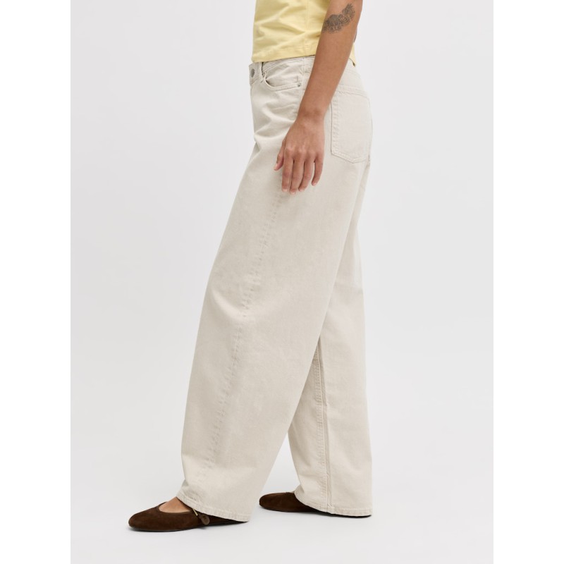JJXX Fuji barrel color jeans - Moonbeam