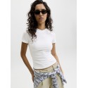 JJXX Gigi kortærmeret vneck t-shirt - Bright White