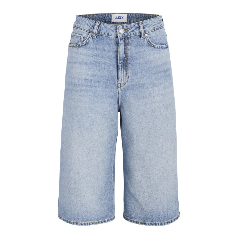 JJXX Alina baggy denim shorts - Blue Denim