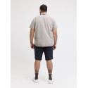 JACK & JONES Plus Breeze Hør Kortærmet Skjorte - String