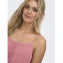 ONLY CARMAKOMA Chiara strop maxi kjole - Dusty Rose