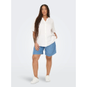 ONLY CARMAKOMA Thyra kortærmet t-shirt - Cloud Dancer