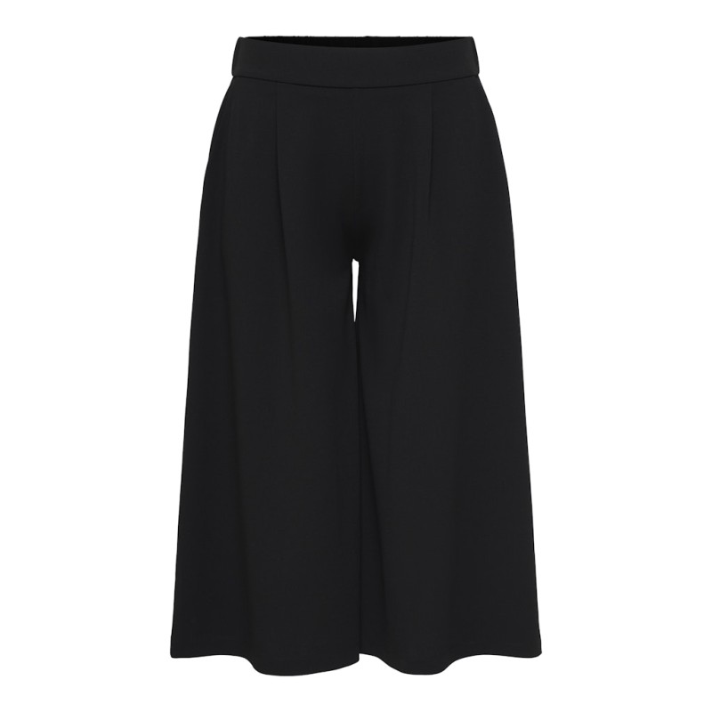 ONLY CARMAKOMA Stilla wide culotte bukser - Black