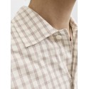 JACK & JONES Austin kortærmet clean check skjorte - Antique White