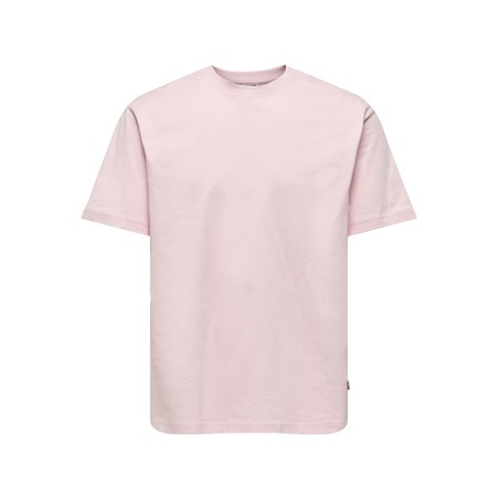 ONLY & SONS Fred Relaxed T-shirt - Veiled Pink