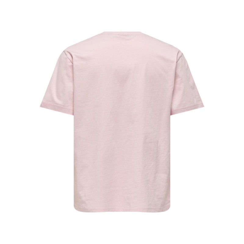 ONLY & SONS Fred Relaxed T-shirt - Veiled Pink