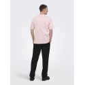 ONLY & SONS Fred Relaxed T-shirt - Veiled Pink