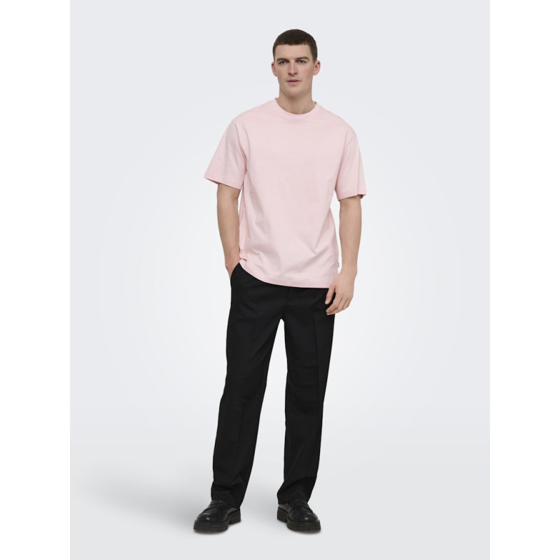 ONLY & SONS Fred Relaxed T-shirt - Veiled Pink