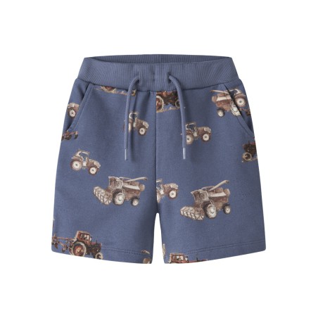 NAME IT MINI Janol sweat long shorts - Vintage Indigo
