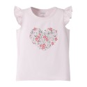 NAME IT MINI Vayanna ærmeløs capsl top - Cradle Pink Red Flowers