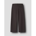 LMTD Luis Pleat Brede Bukser - Black Coffee